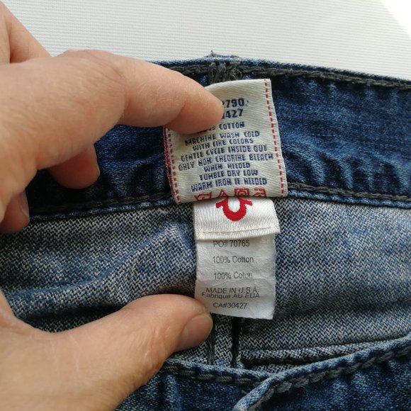 True Religion Billy Giant Big T Jeans 38 - Picture 6 of 10